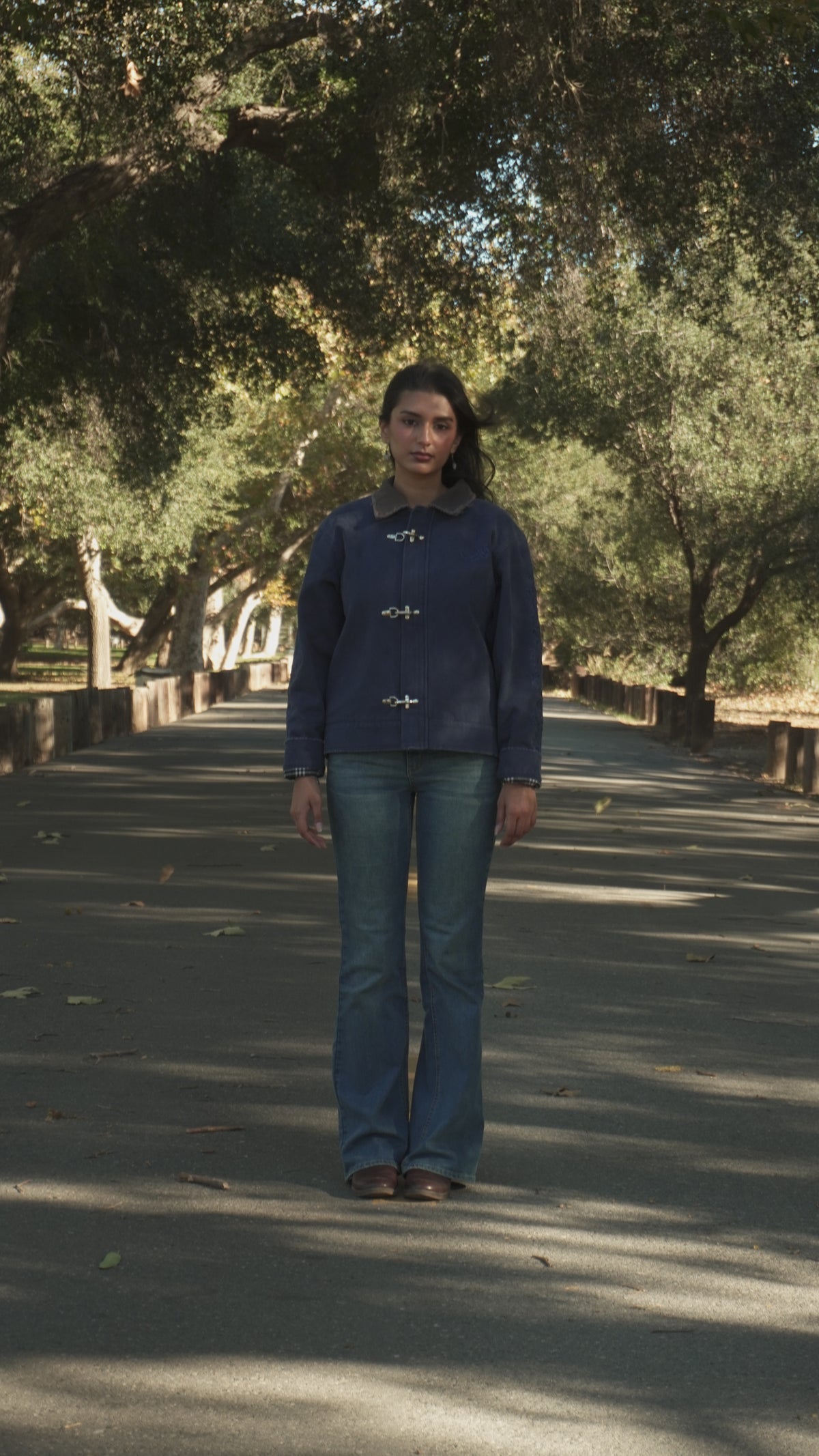 Navy Canvas Jacket