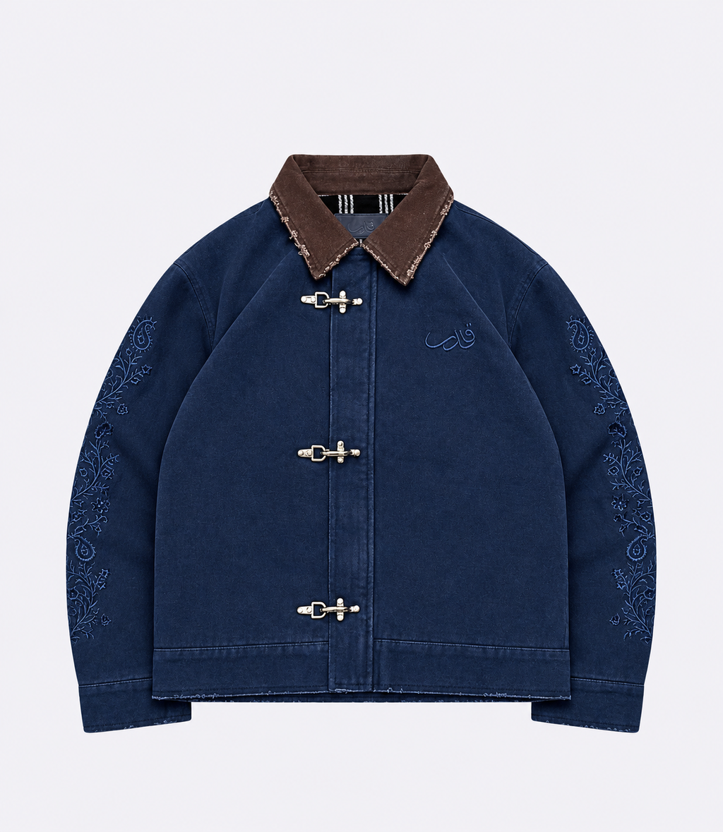 Navy Canvas Jacket