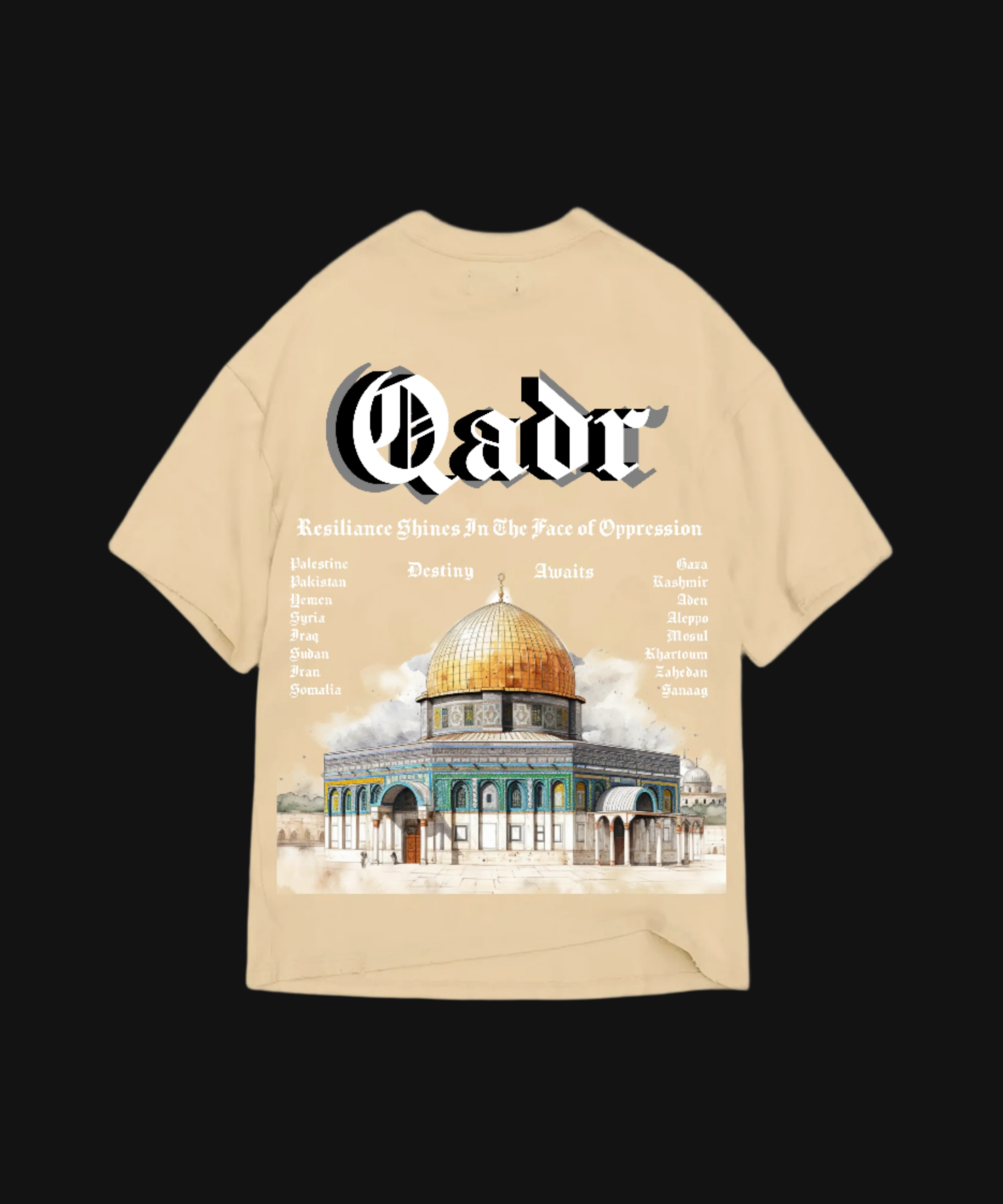 FREE PALESTINE SAND TEE