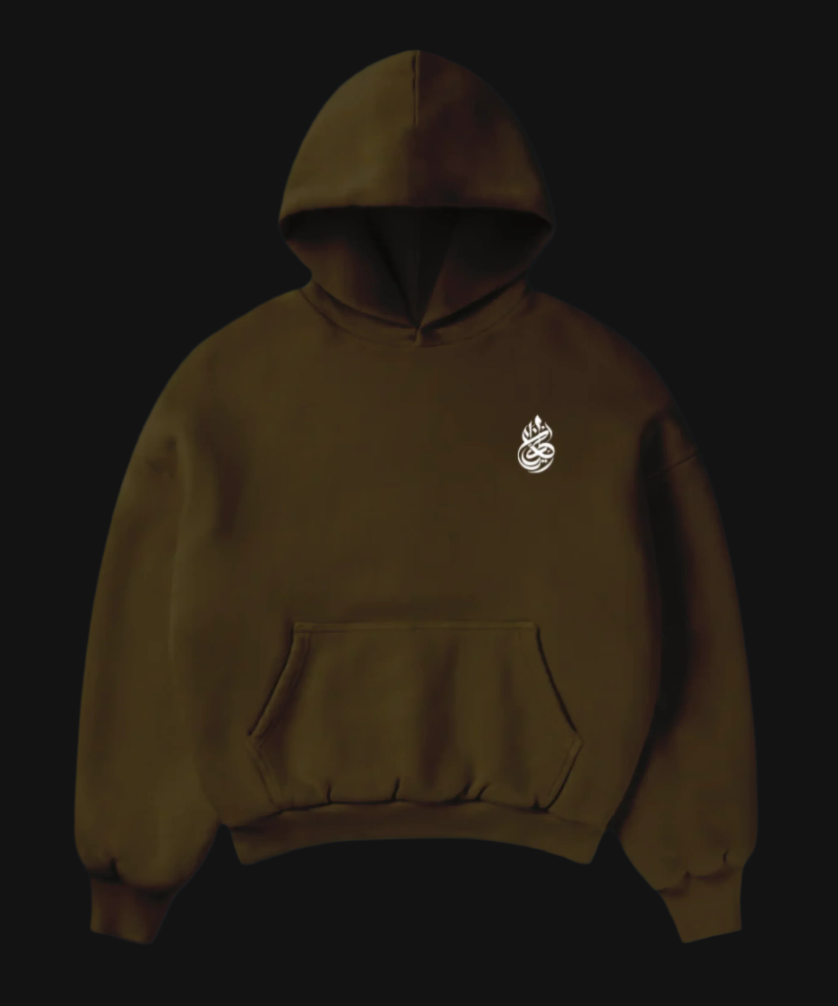 ESSENTIALS HOODIE BROWN